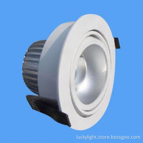 10W LED Downlight with Cree LED and Good Heatsink, 100 to 240V AC Input Voltage